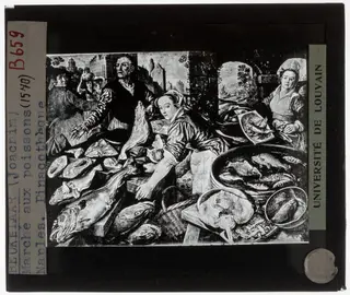 Joachim Beuckelaer. Vismarkt, by Joachim Beuckelaer, unspecified, 1570