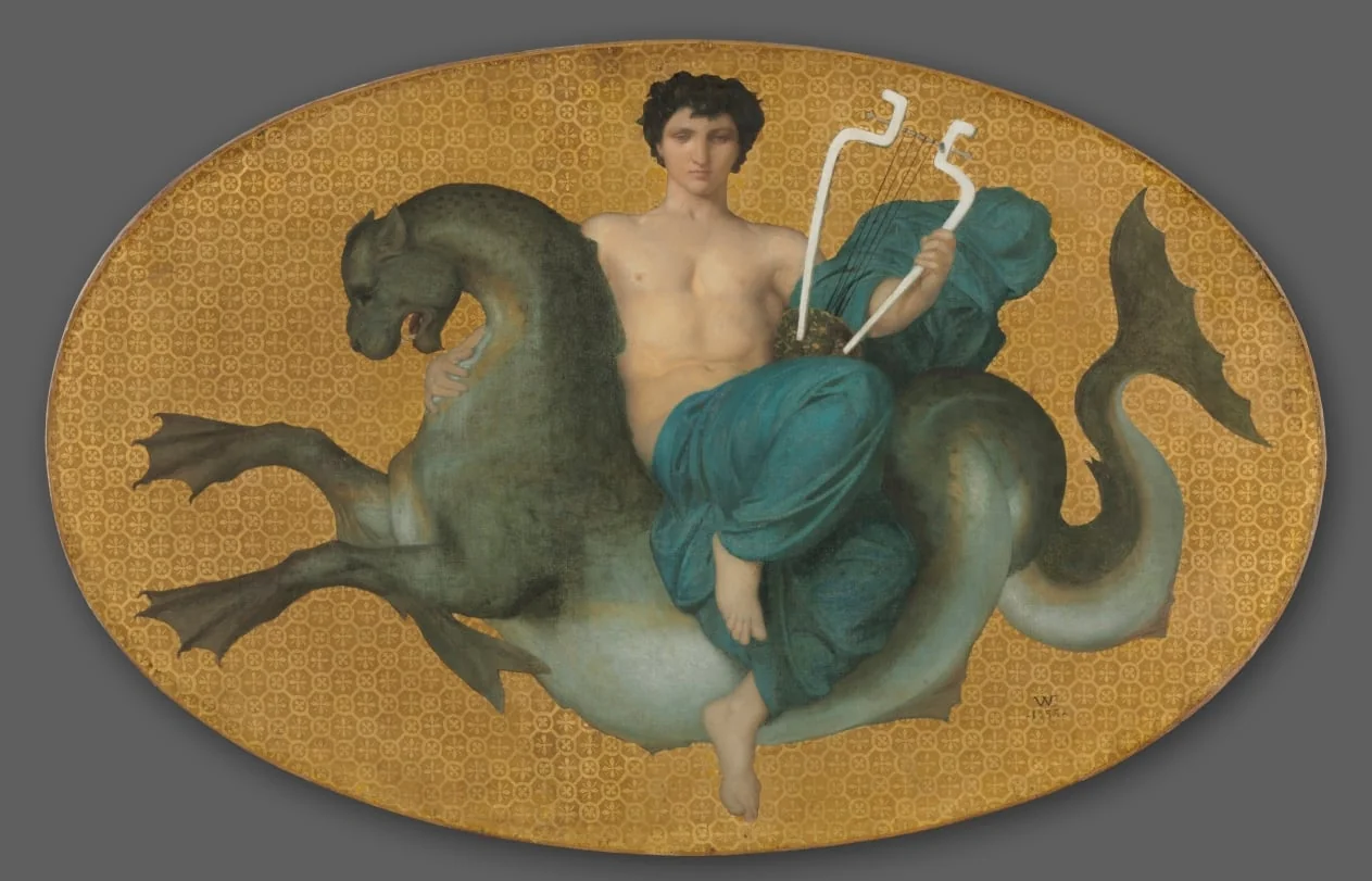 Arion on a Sea Horse, detail