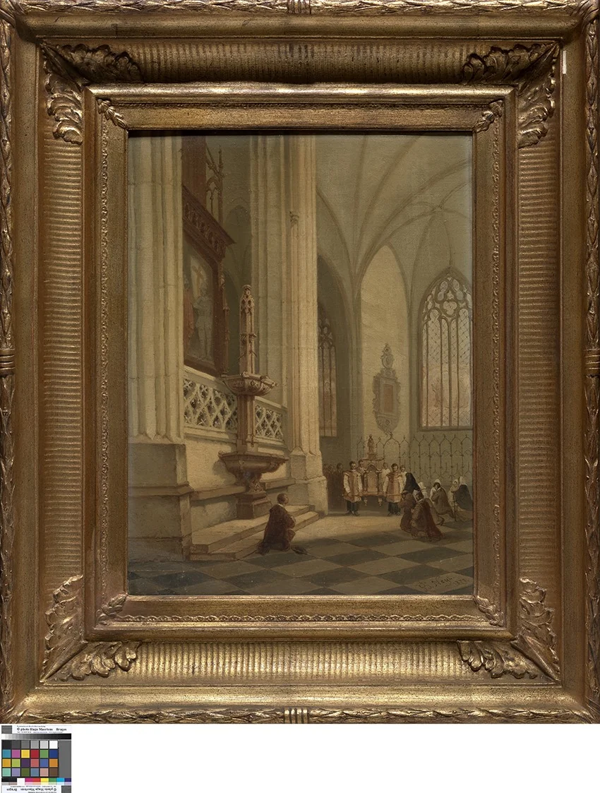Absis van de kathedraal van Freiburg, detail
