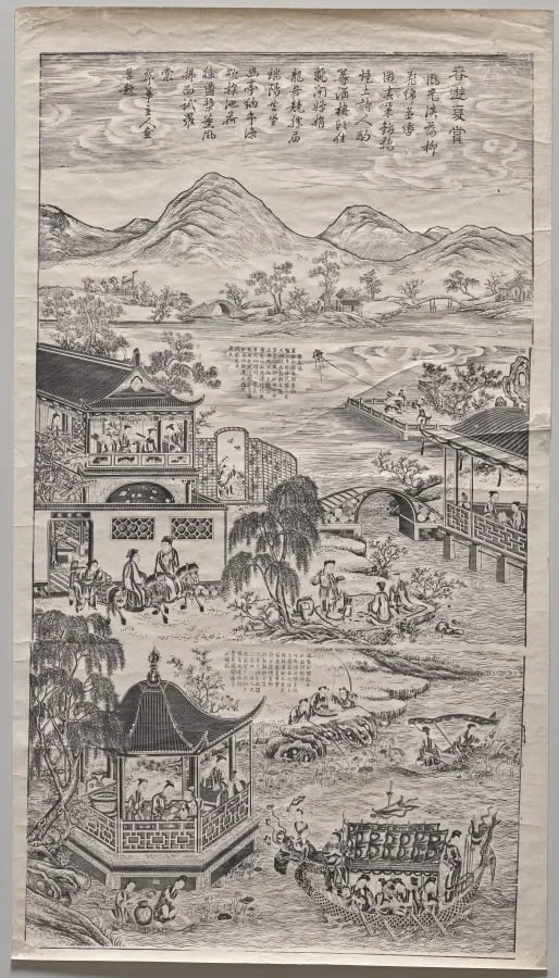 Touring in Spring, Enjoying Summer, detail