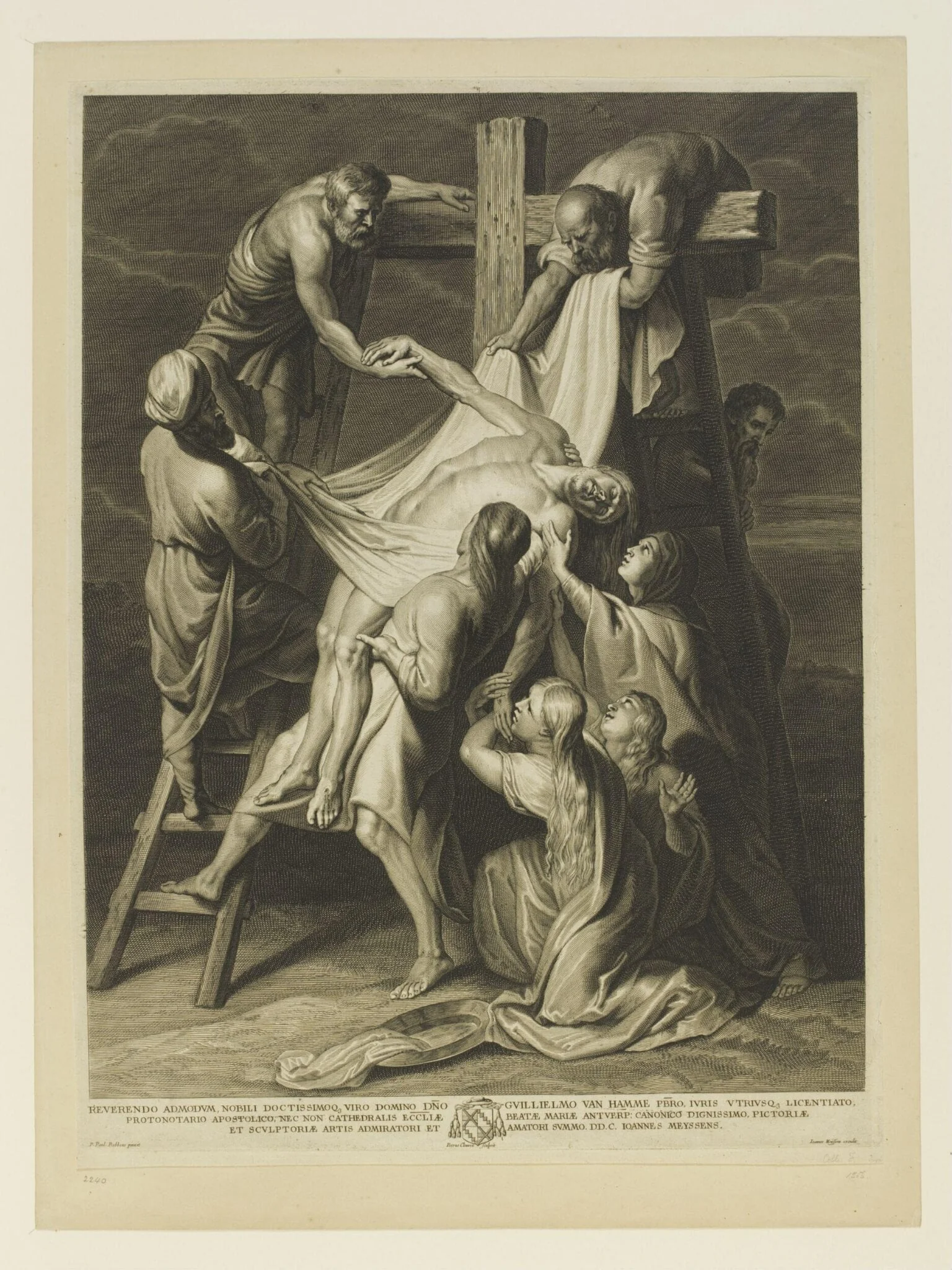 Descent from the Cross, detail