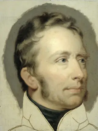 William I (1772-1843), King of the Netherlands, by Charles Howard Hodges, oil, 1815