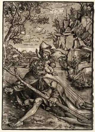 St. Christopher, by Lucas Cranach the Elder, 1509