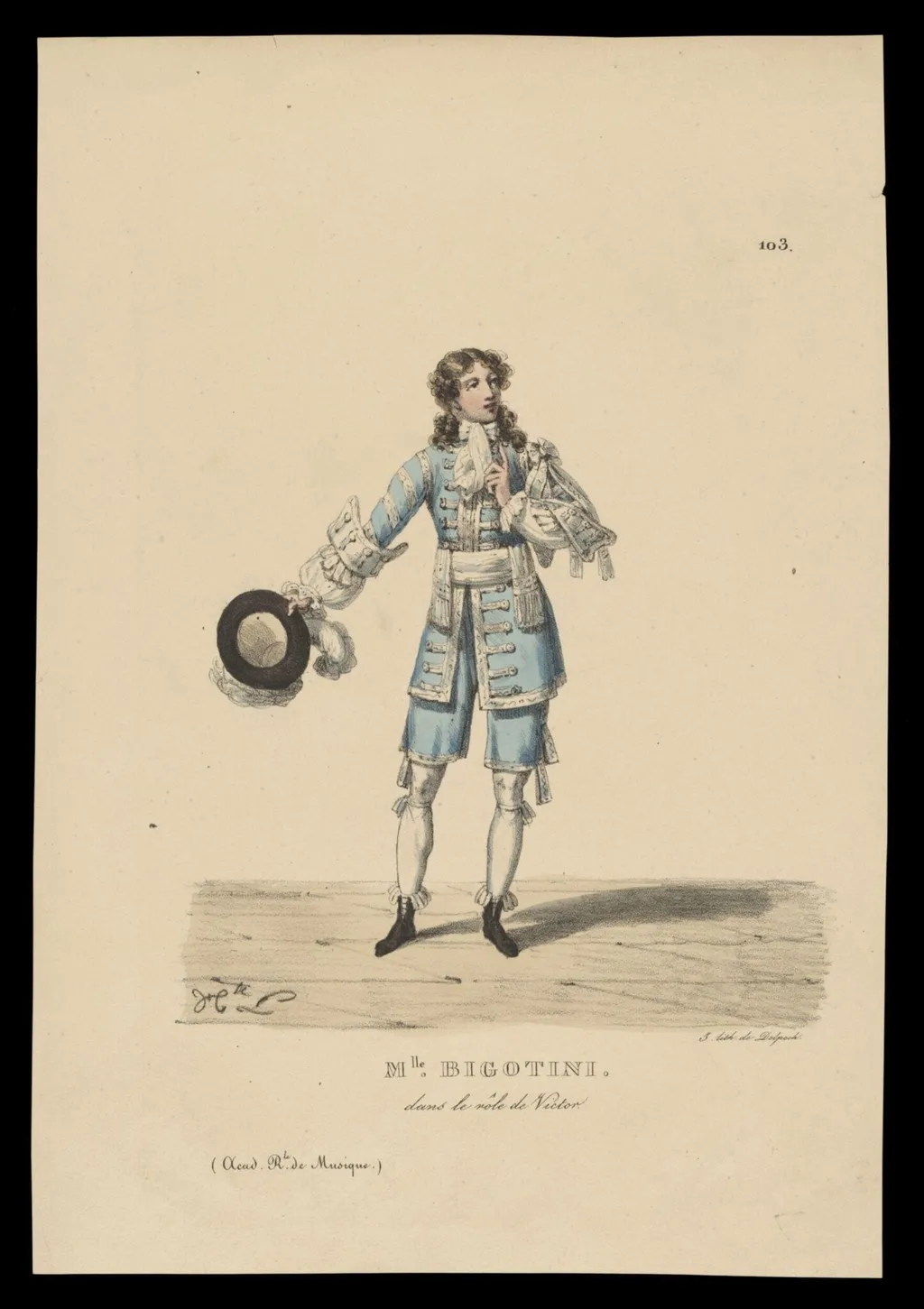 H Beard Print Collection, by François Séraphin Delpech, 1820