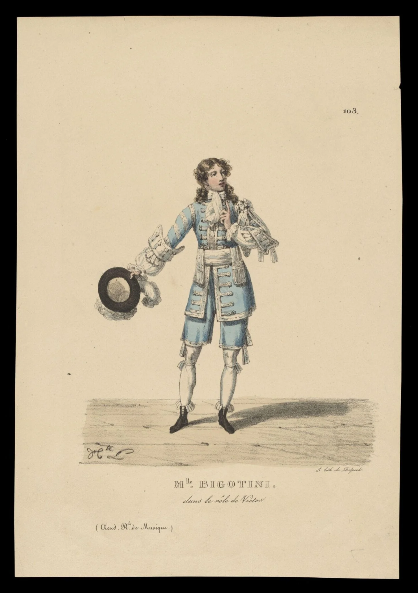 H Beard Print Collection, detail