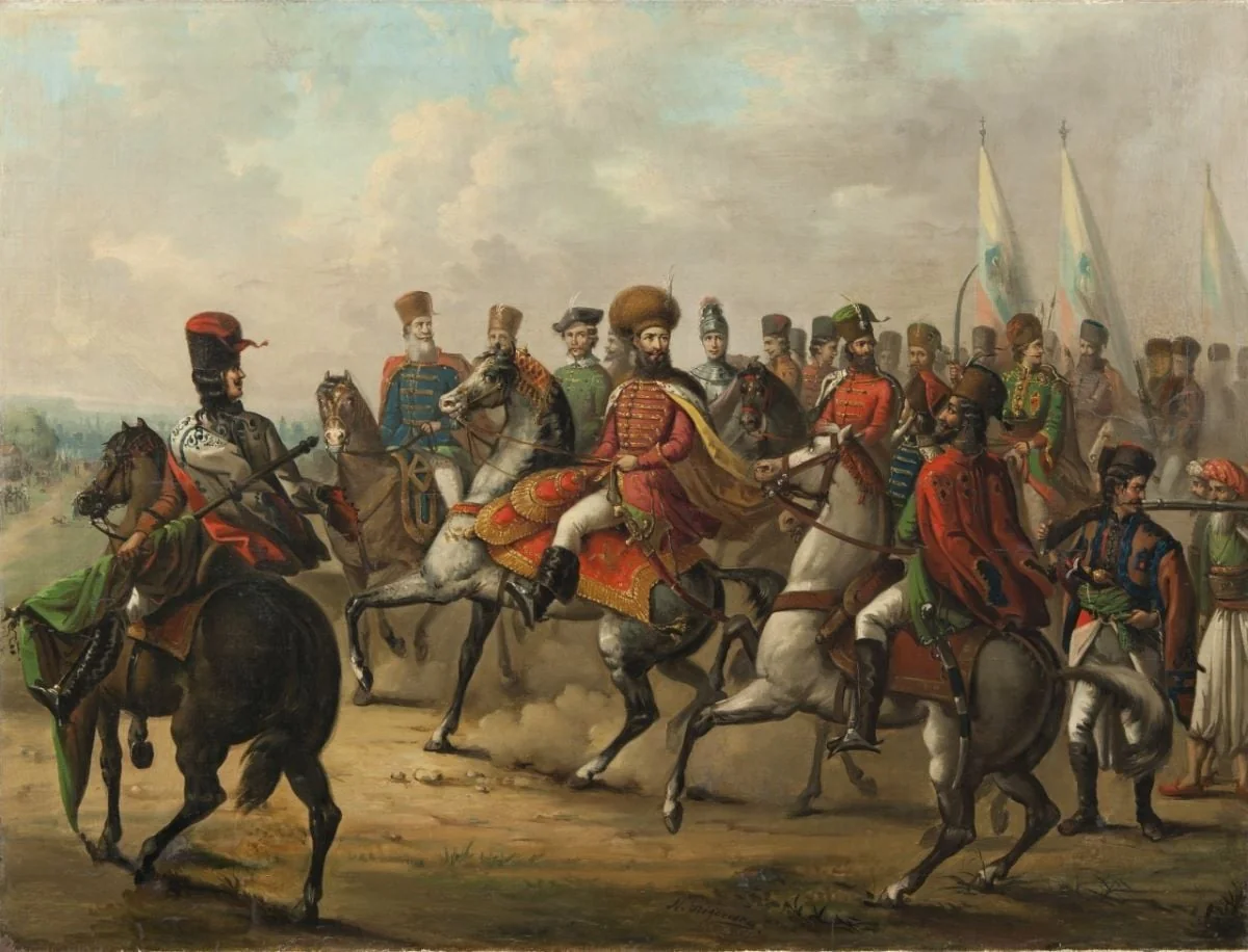 Mihai Viteazul la Călugăreni, detail