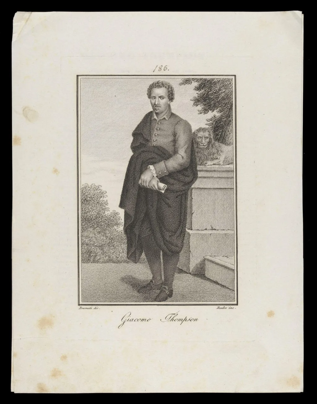 H Beard Print Collection, by Luigi Rados, 1816