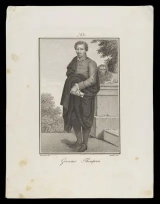 H Beard Print Collection, by Luigi Rados, 1816