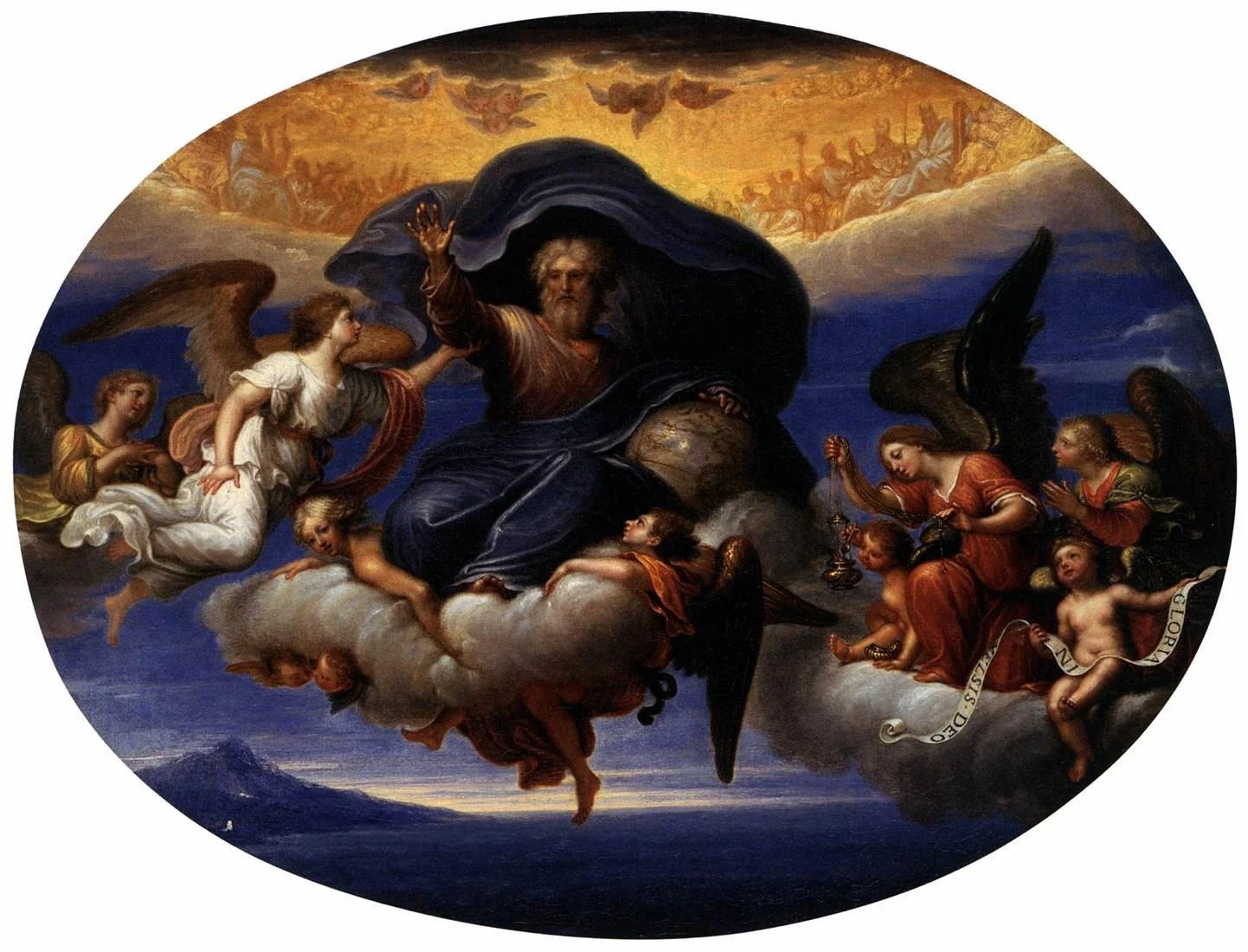 God the Father, detail