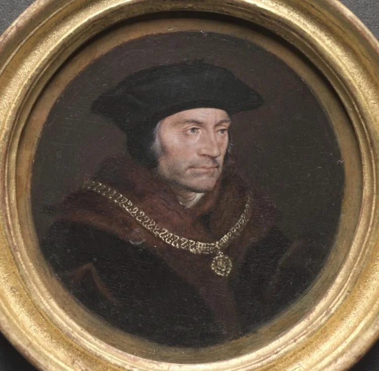 Sir Thomas More, detail