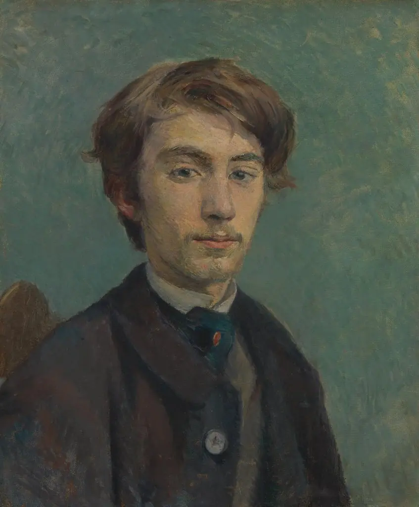 Émile Bernard, by Henri de Toulouse-Lautrec, oil, 1893