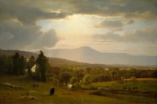 Catskill Mountains, by George Inness, oil, 1870