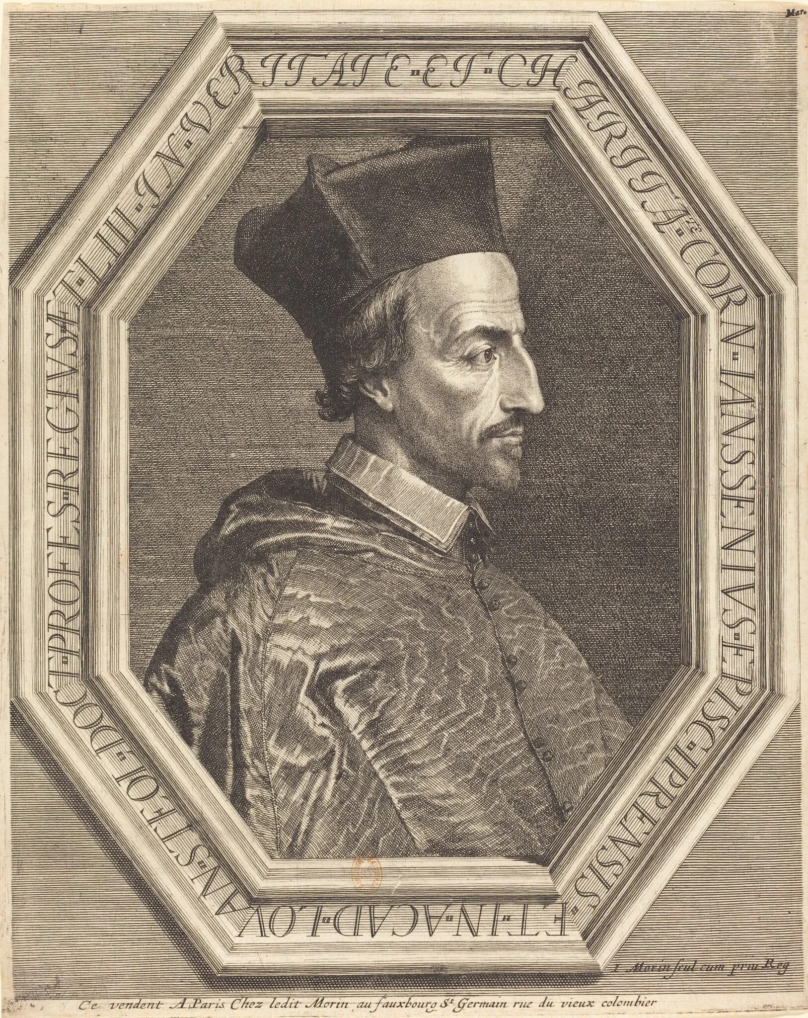 Corneille Jansenius, Bishop of Ypres, detail