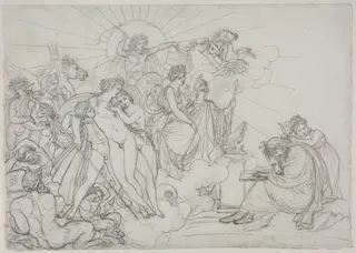 Invocation to the Divinities who preside over Agriculture from Virgil's "Georgics", by Anne-Louis Girodet, 1798
