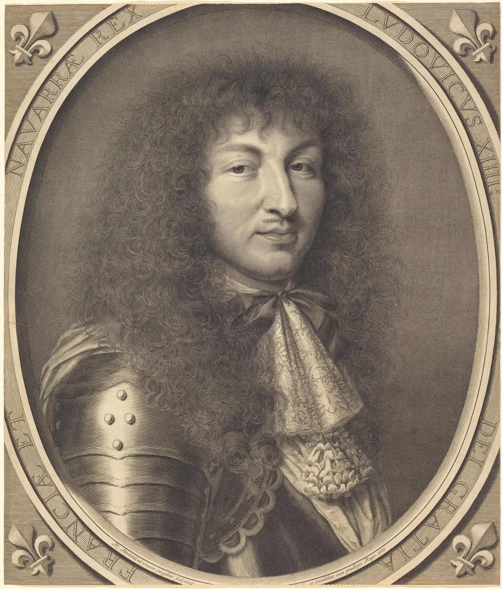 Louis XIV, detail