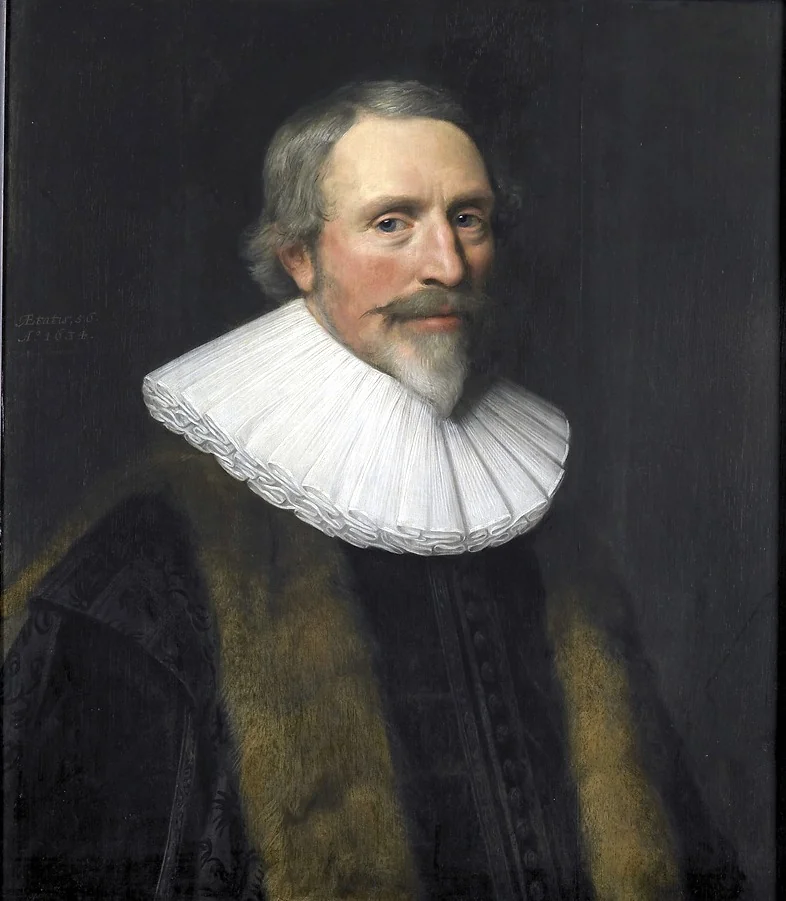 Portrait of Jacob Cats (1577-1660), detail
