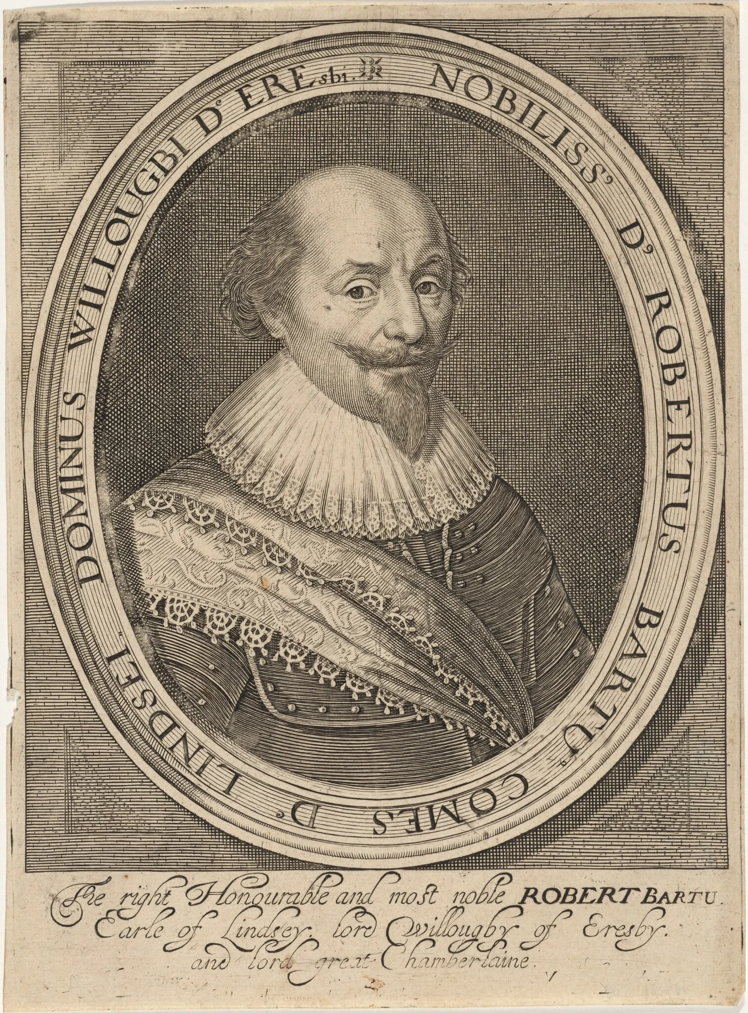Robert Bertie, First Earl of Lindsey, detail