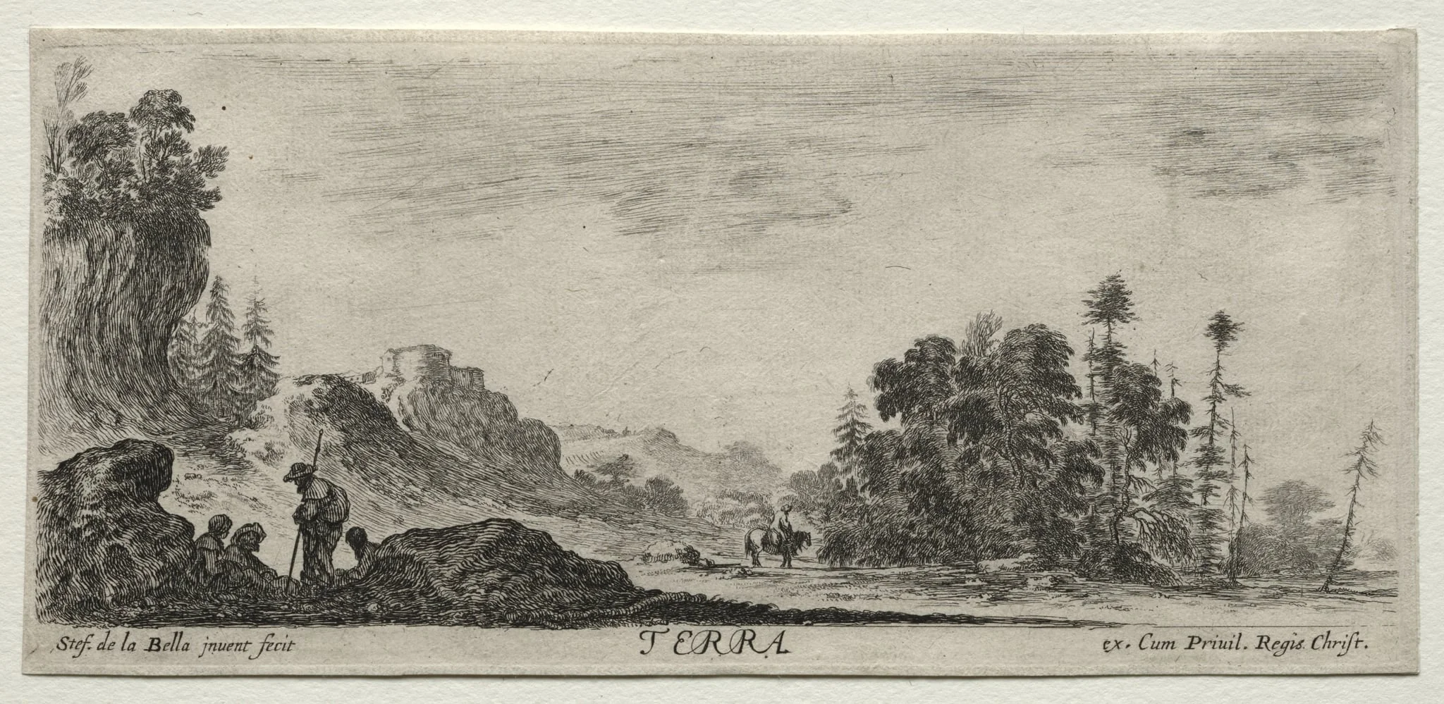 The Four Elements: Terra, detail