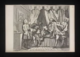 H Beard Print Collection, by William Hogarth, 1743