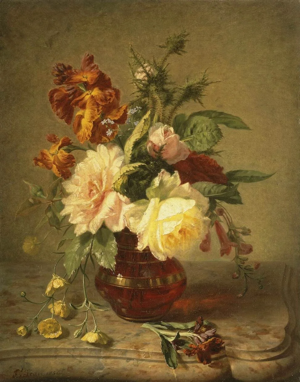 Flowers, detail