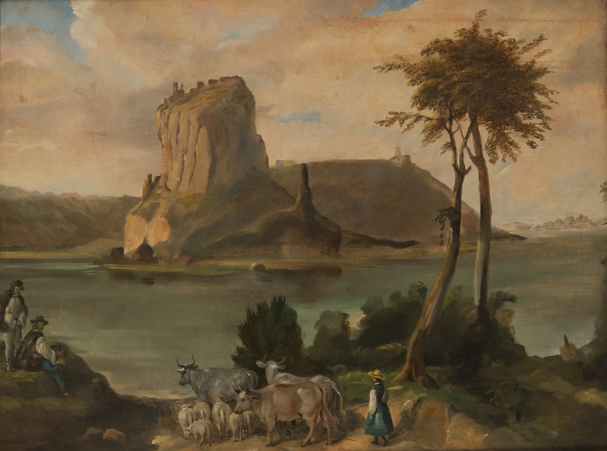 Landscape from Brittany, detail