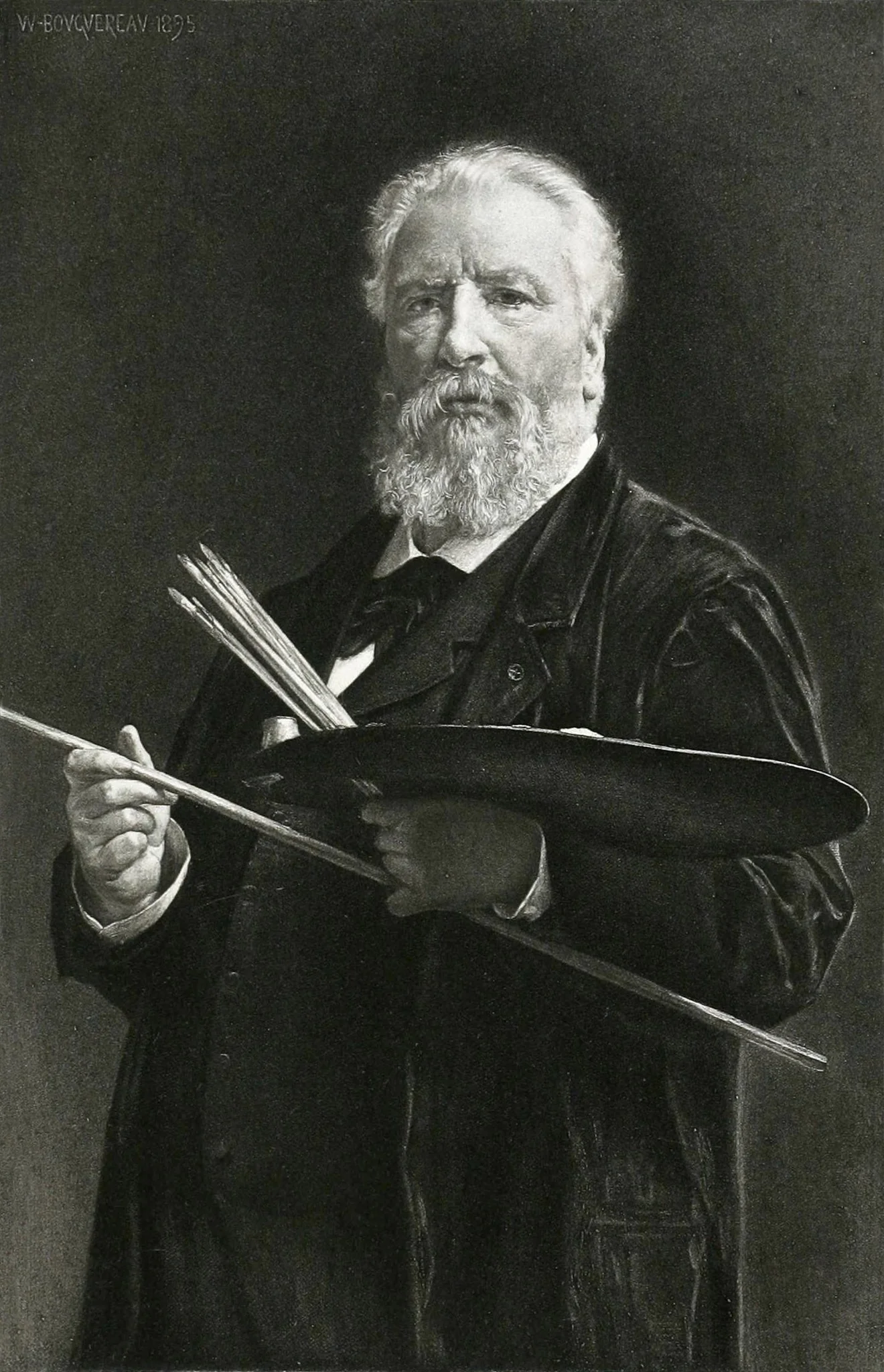 Self-portrait, detail