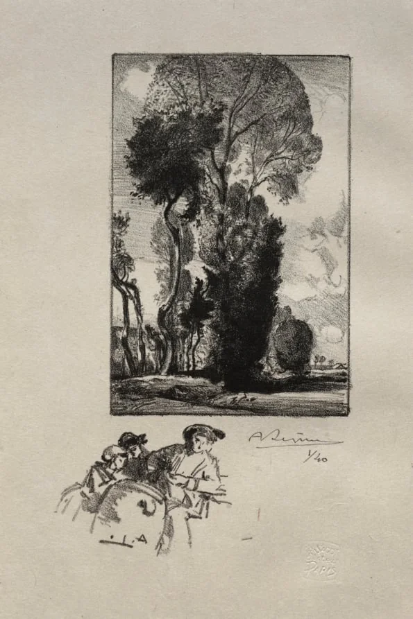 Le Bocage, detail