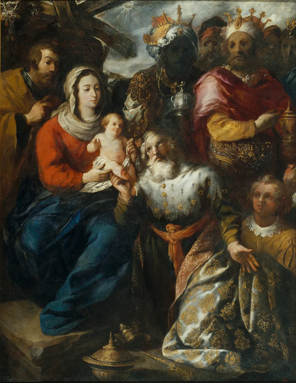 Epiphany, by Francisco Herrera the Younger, oil, 1653