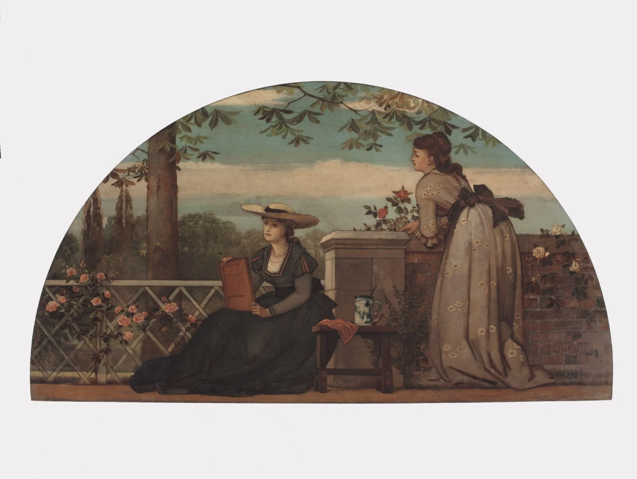 Landscape Painting, detail