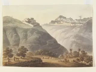 Bethlehem, by Edward Daniel Clarke, watercolor, 1806