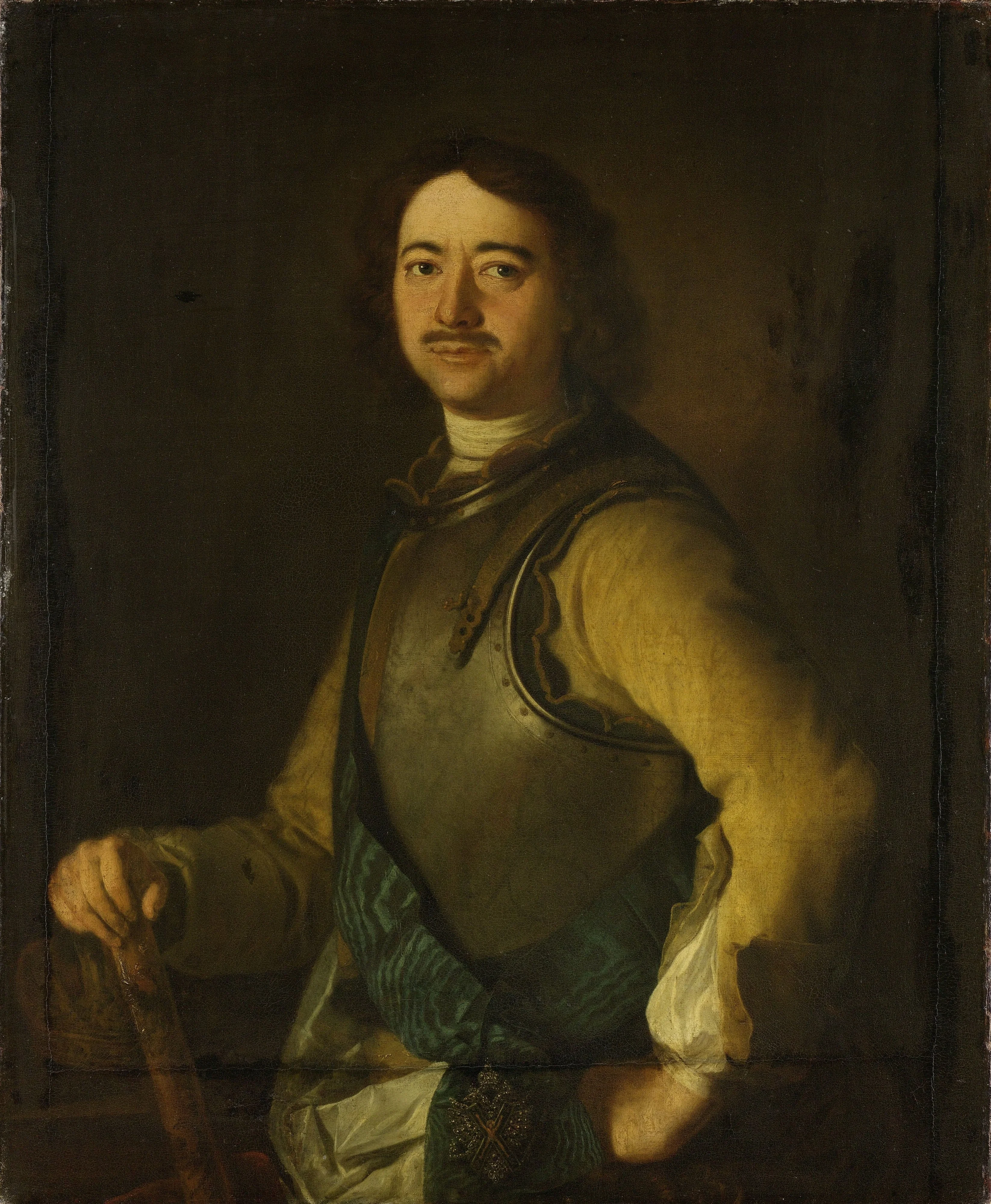 Peter the Great, tsar of Russia, detail