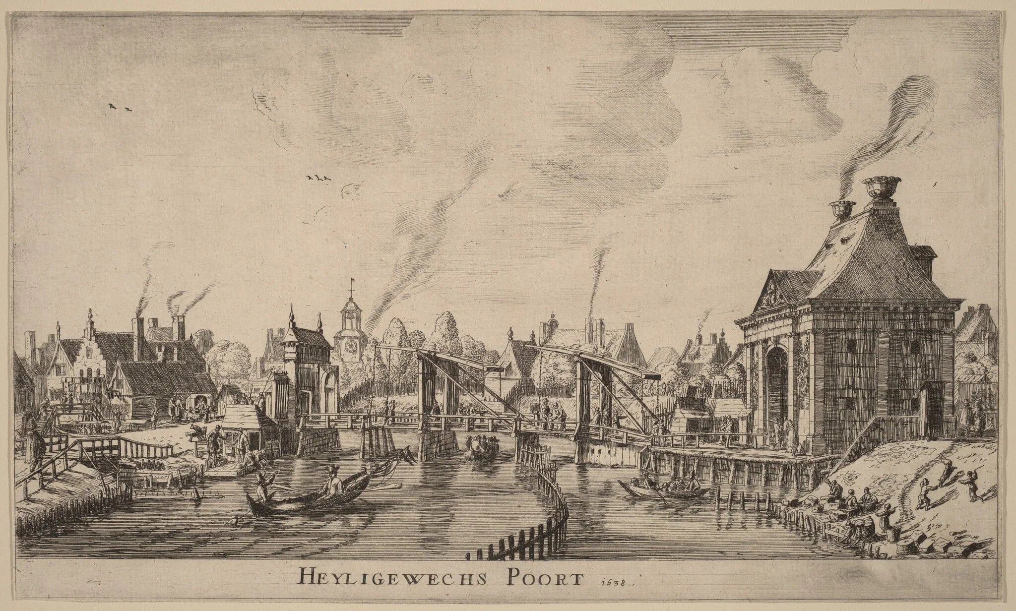 Heyligeweg Gate (Heyligewechs Poort), detail