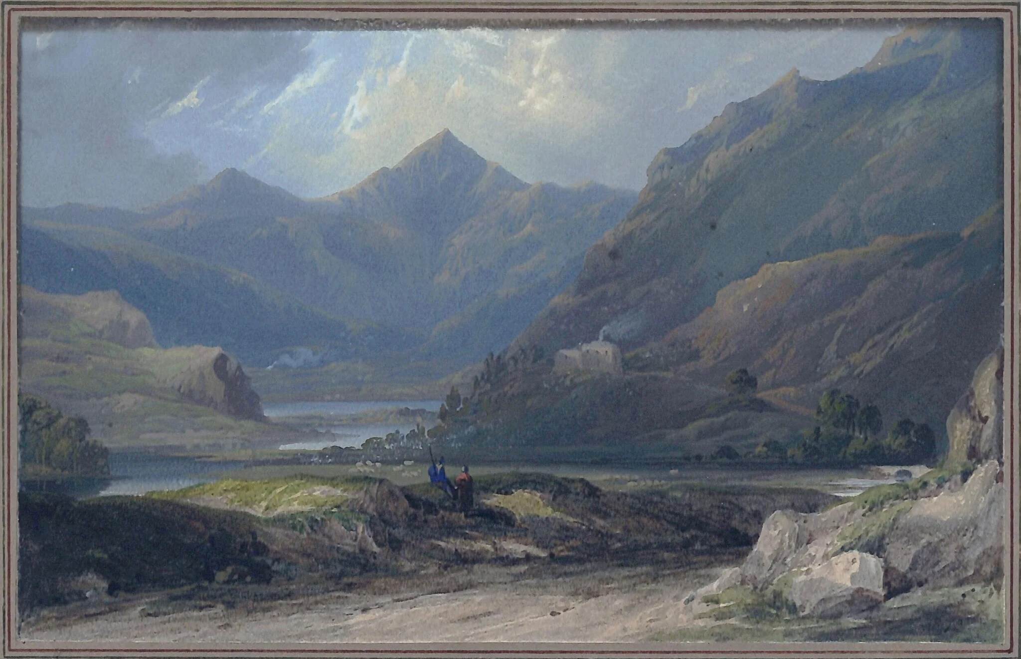 Capel Curig, North Wales, detail