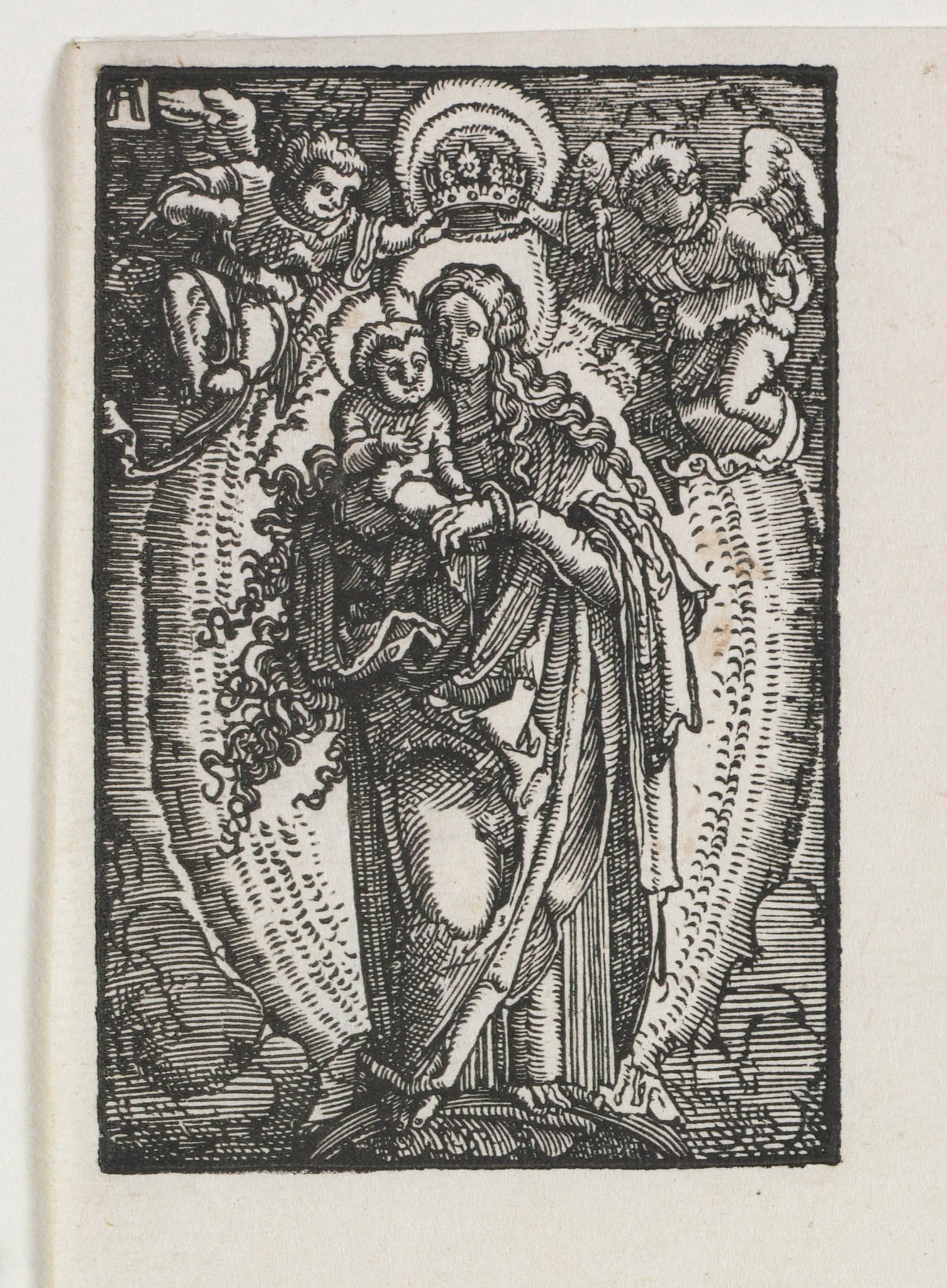The Fall and Redemption of Man: The Virgin as Queen of Heaven, detail