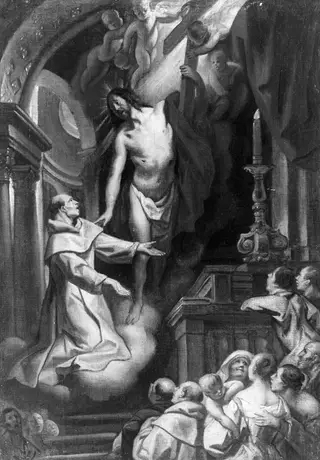 Vision of Saint Bruno, by Jacob Jordaens, paint, 1646