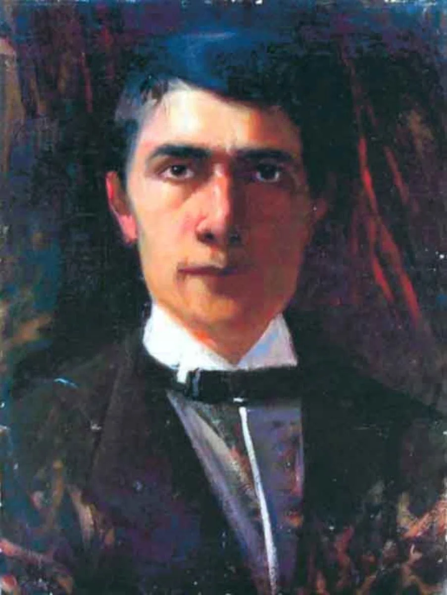 Autoportret, detail