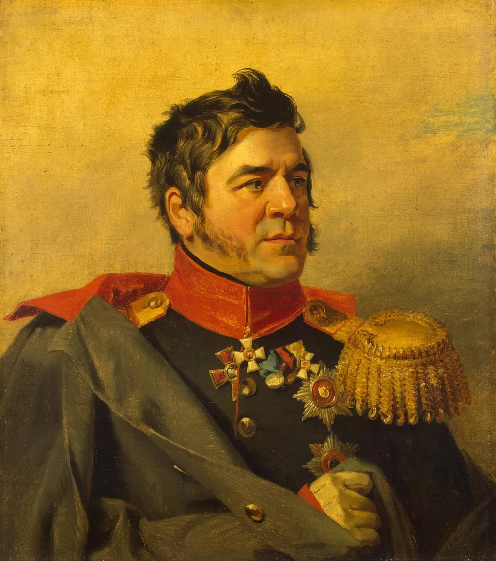 Portrait of Ivan L. Shakhovskiy (1777-1860), by George Dawe, oil, 1822
