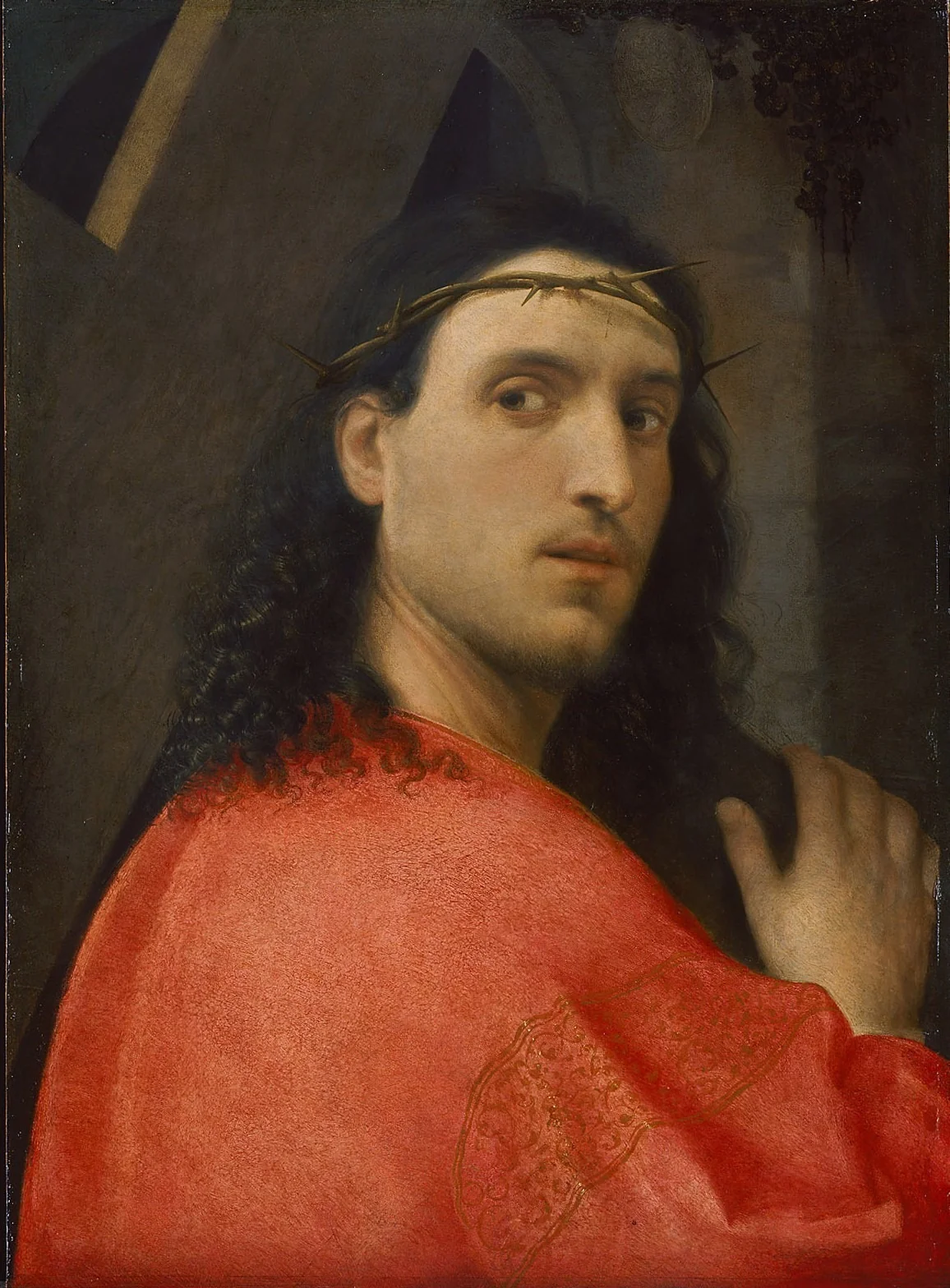 Christ Carrying the Cross, detail