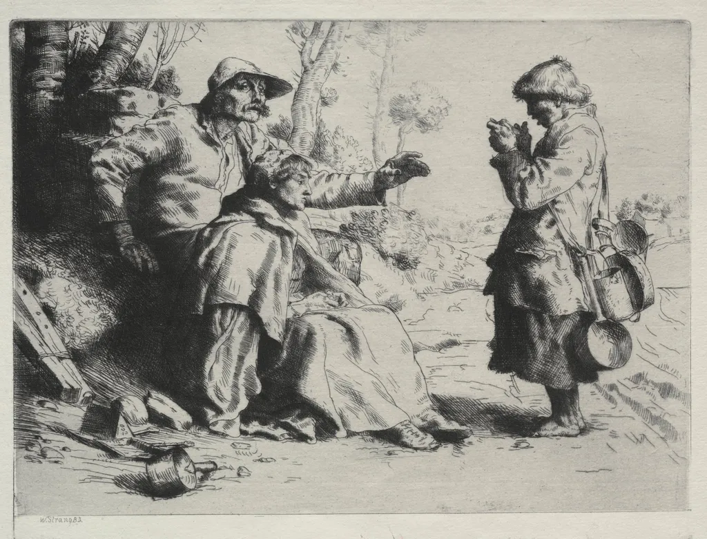 Tinkers, by William Strang, 1882