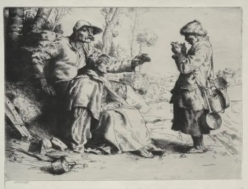 Tinkers, by William Strang, 1882
