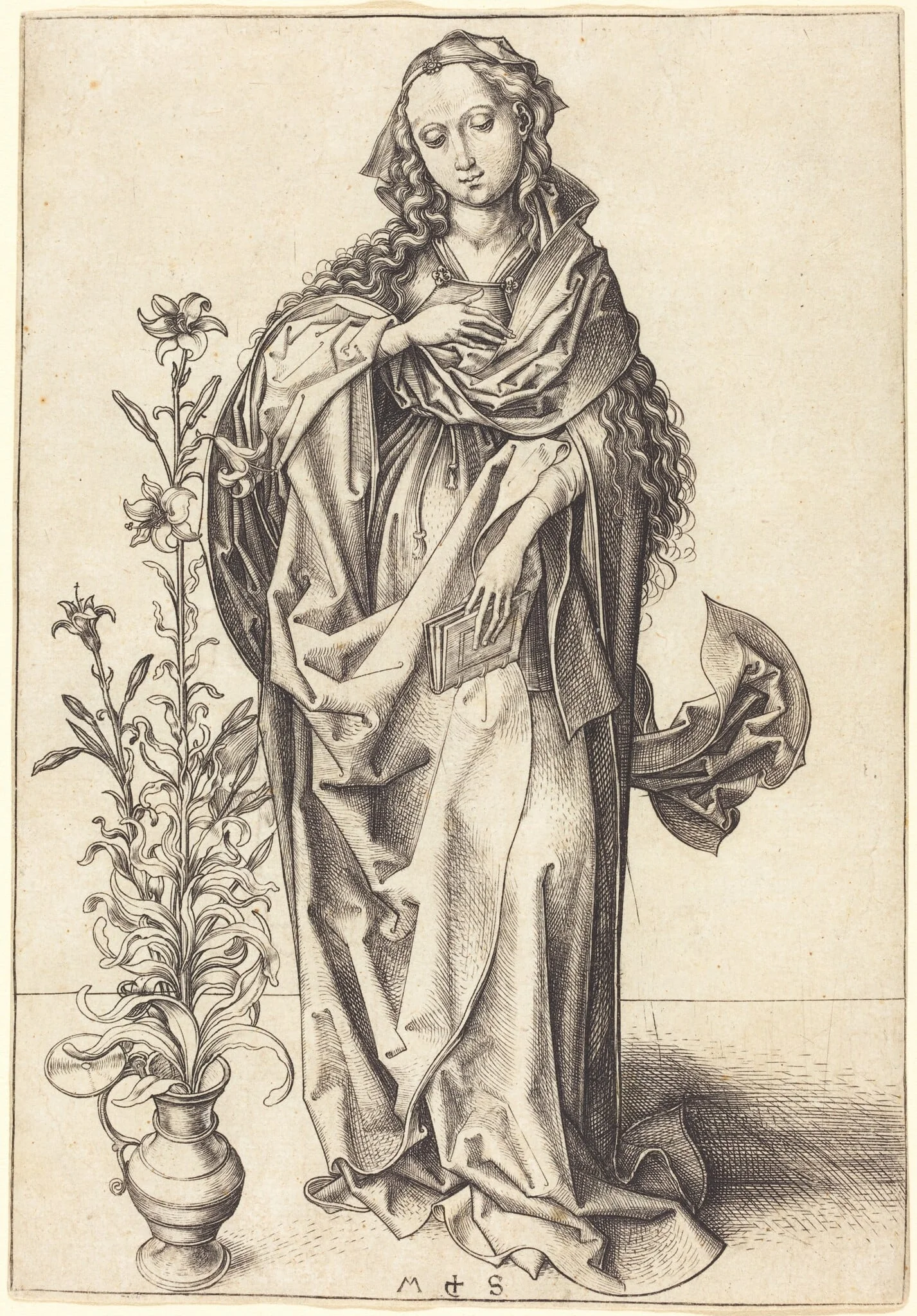 The Madonna, detail
