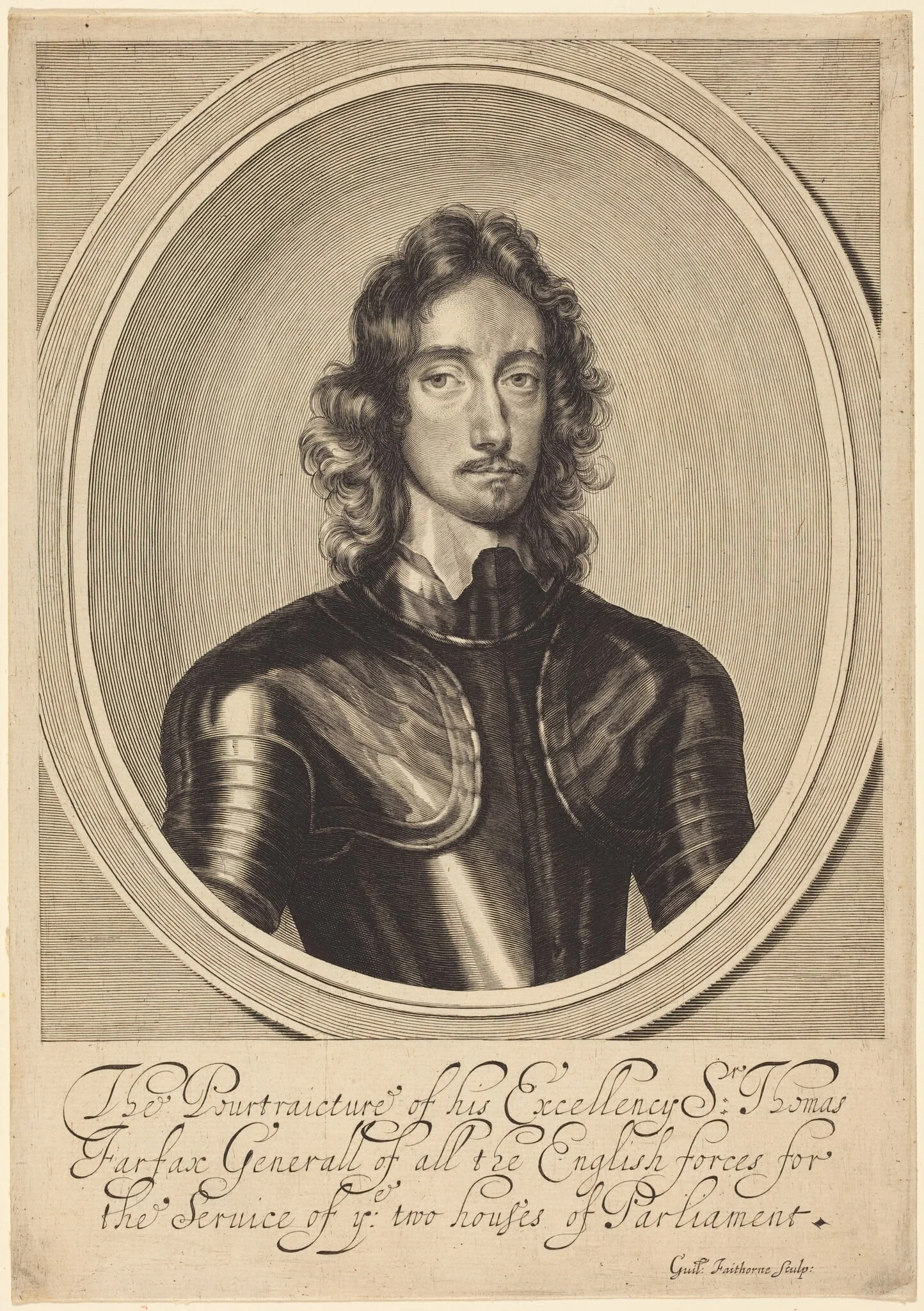 Lord Thomas Fairfax, detail