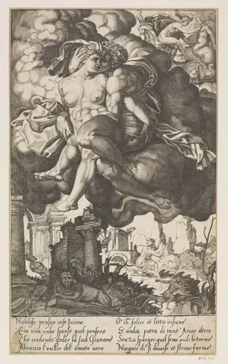 Untitled, by Giovanni Jacopo Caraglio, 1550