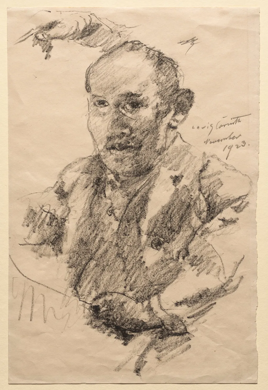 Self-Portrait, by Lovis Corinth, 1923