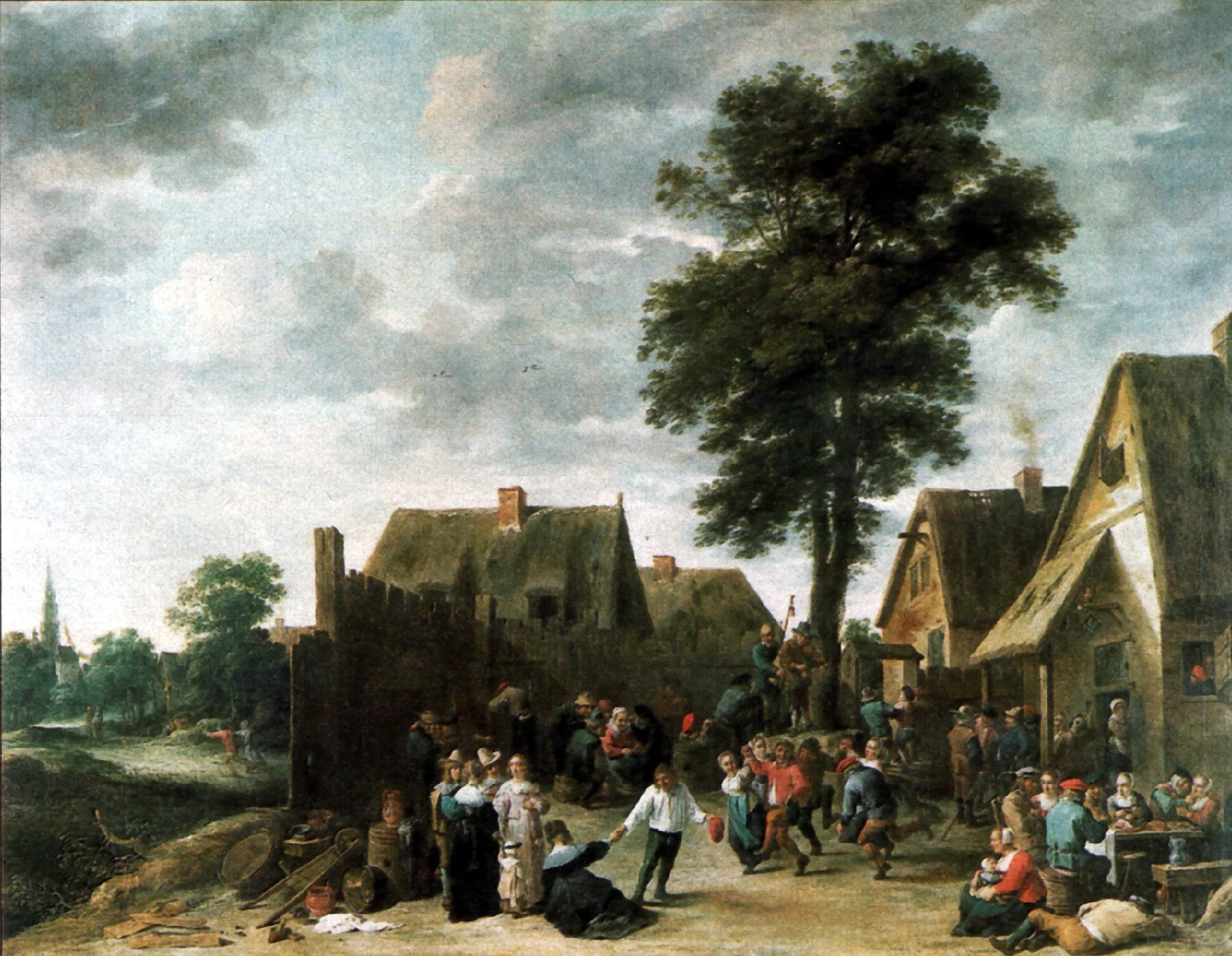 Village Festival at Inn "De Halve Maan", detail