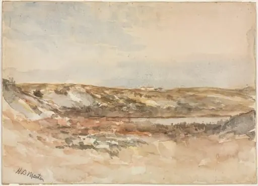 Near Newport, by Homer Dodge Martin, 1876