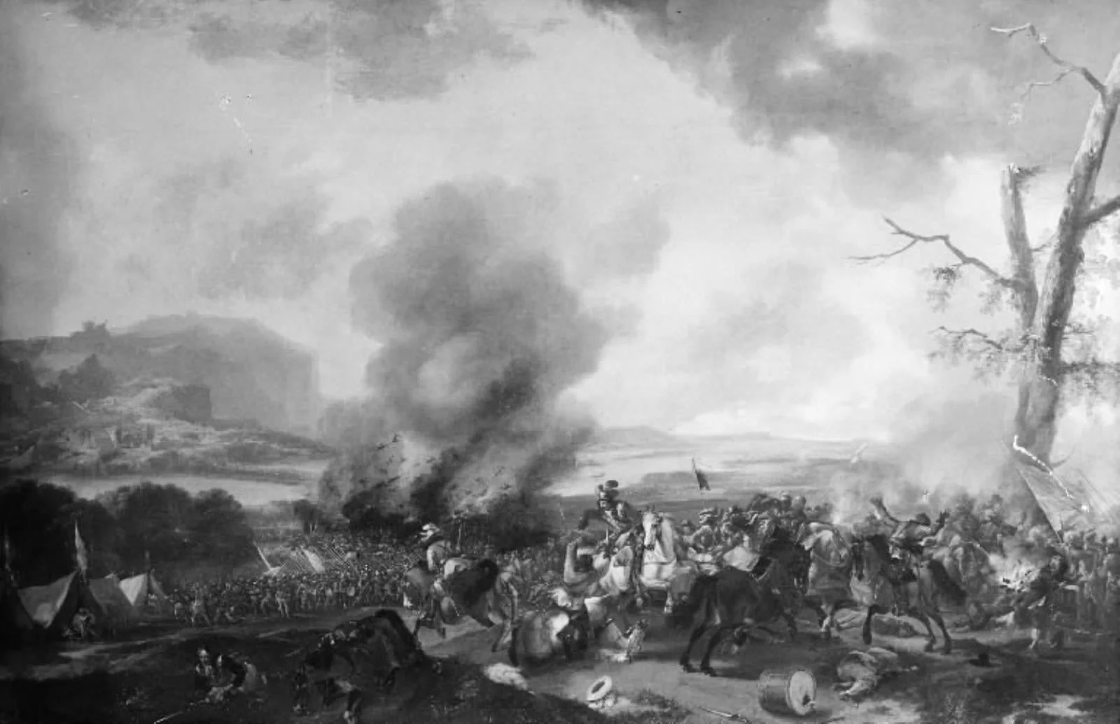 A Battle, detail