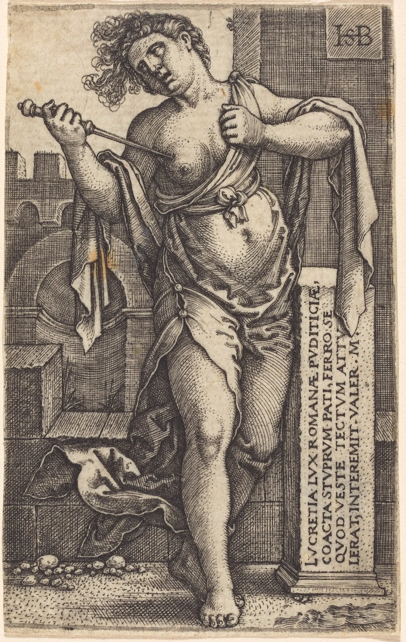 Lucretia Standing, detail
