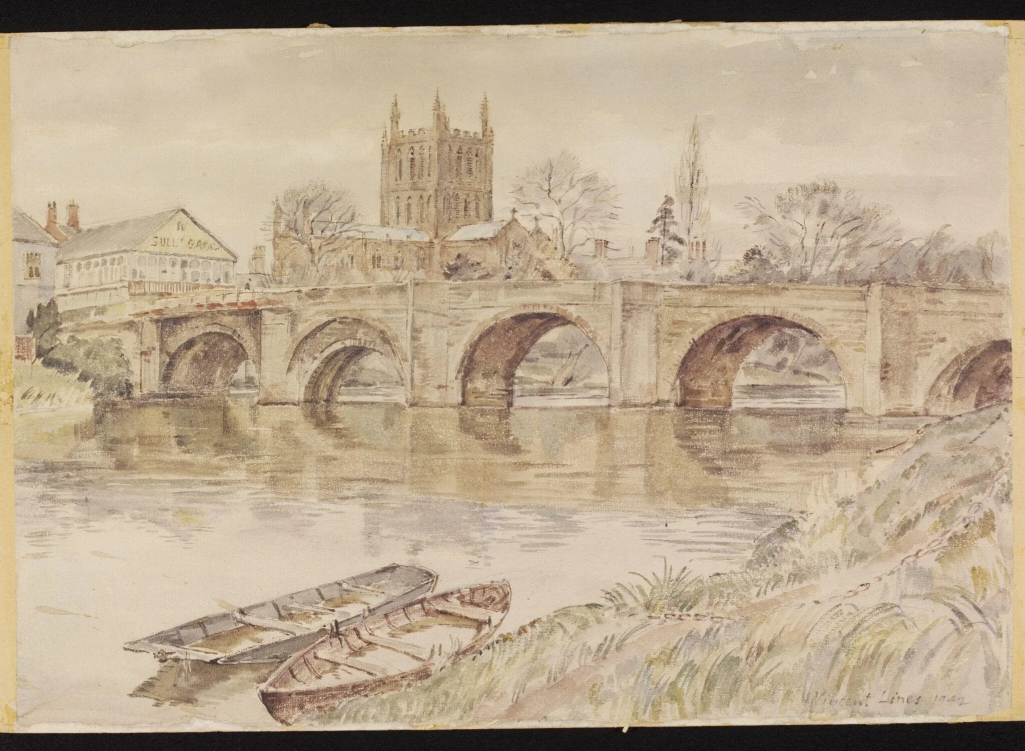 Wye Bridge, Hereford, detail