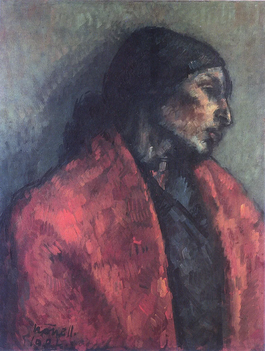 La Paloma, by Isidre Nonell, oil, 1904